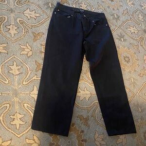 Polo Jeans Co. Men's Black Straight-Leg Jeans size 34? (See measurements $30